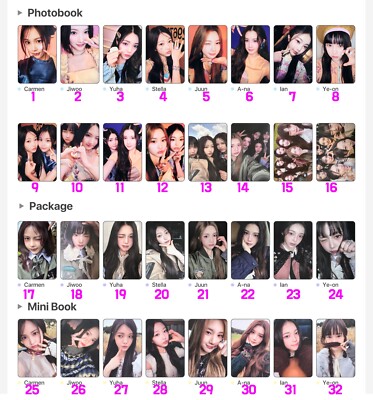 Hearts2Hearts - H2H 《The Chase》 Album genuine Official PHOTOCARD