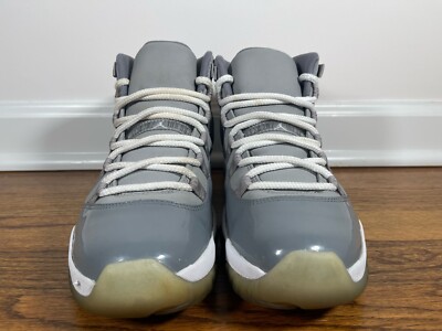 Nike Air Jordan 11 XI Retro Cool Grey White 378037-001 Sz 9 Used