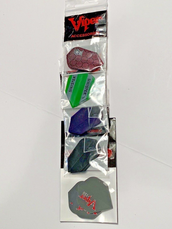 Laserdarts Fit Flight Dart Flights - Shape Red Widows main image 1