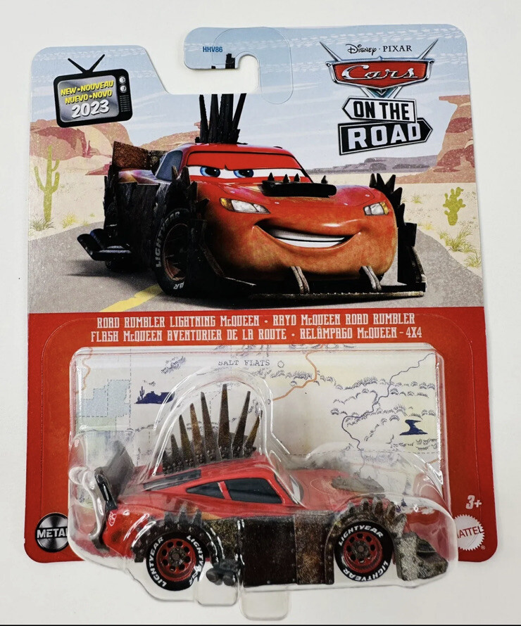 Disney Pixar Cars ON THE ROAD Road Rumbler Lightning McQueen