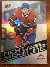 19-20 UD Overtime Hockey Rookie Next In Line NL-12 Ryan Poehling