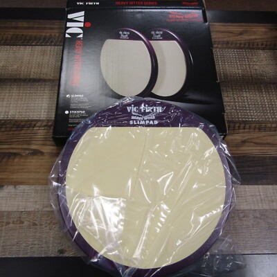 NEW Vic Firth 12  Heavy Hitter Slim Pad Practice Pad Drum Authentic Feel!
