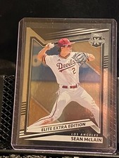 Sean McLain 2022 Elite Extra Base  #d/999 - #165 Dodgers