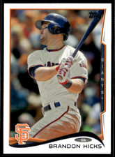 2014 Topps Update Series - #US-83 Brandon Hicks