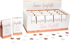 Wedding Throwing Confetti Biodegradable Tissue Paper - 20 Single Packs in Box