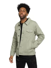 Victorious Men's Casual Essential World Tour Colored Cotton Denim Jacket DK192