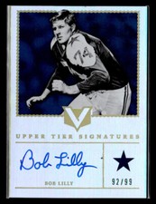 2017 Panini Vertex Upper Tier Signatures Bob Lilly AUTO /99                #5420