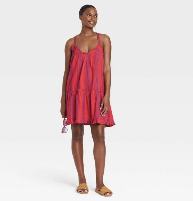 Universal thread red clearance dress
