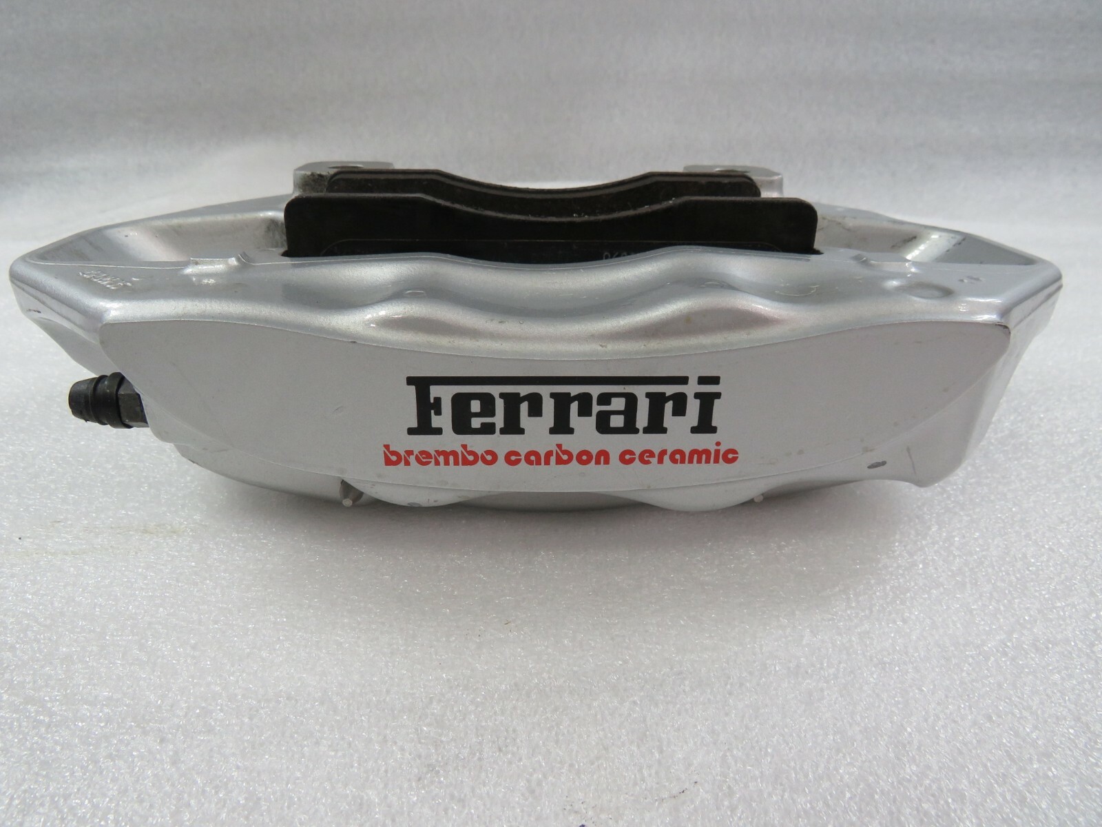 Ferrari FF, LH, Left, Rear Brake Caliper, Used, Silver, P/N 267340