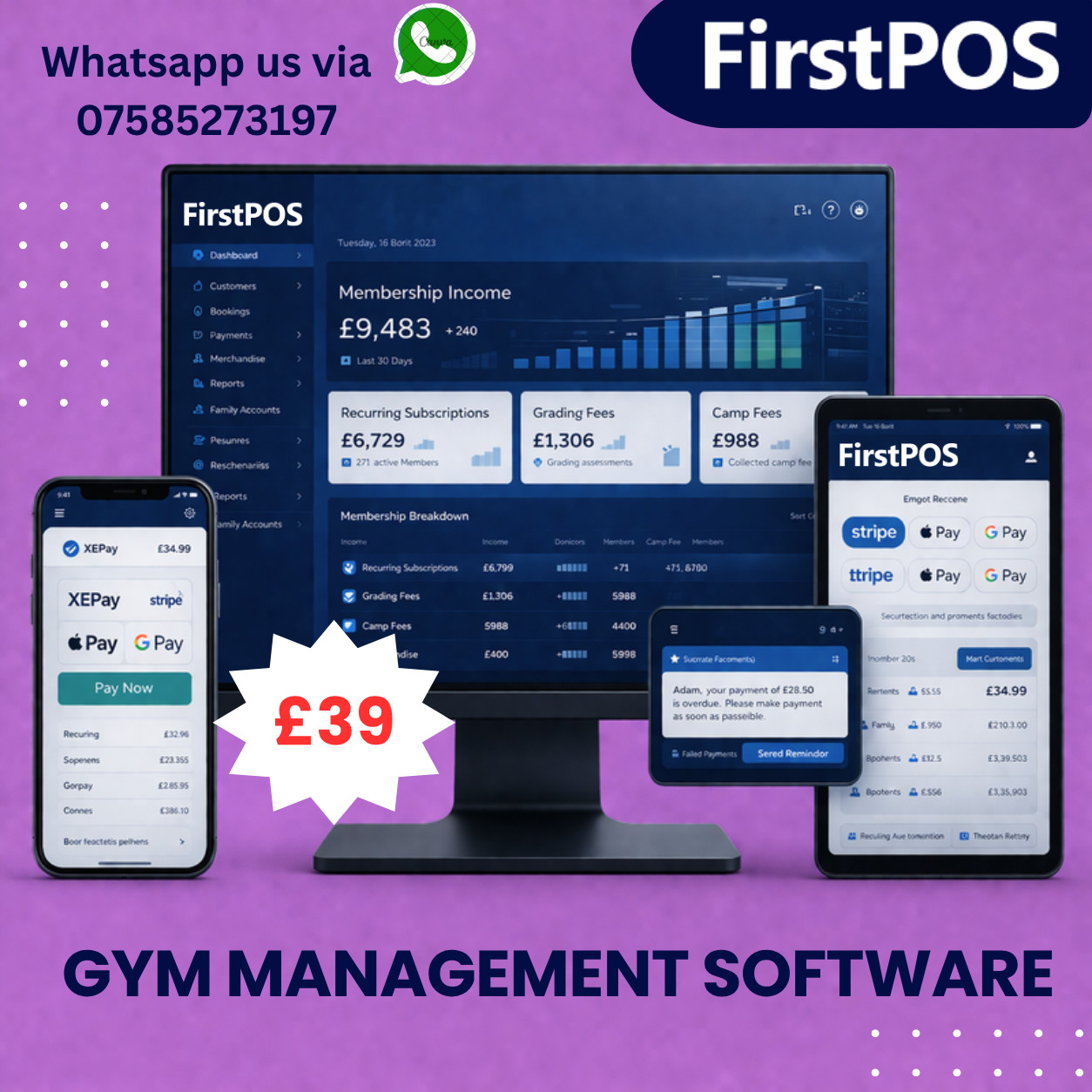 Kickboxing Gym Software | Manage Classes & Membership | From £39/Month