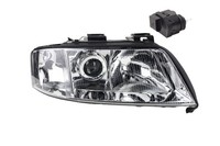 Scheinwerfer Passend FüR Audi A6 4B 01/97-09/99 H1 H7 Rechts M. Stellmotor