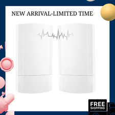 NEW 5.8G Outdoor WiFi Bridge 900Mbps 2KM Wireless Ethernet CPE Kit