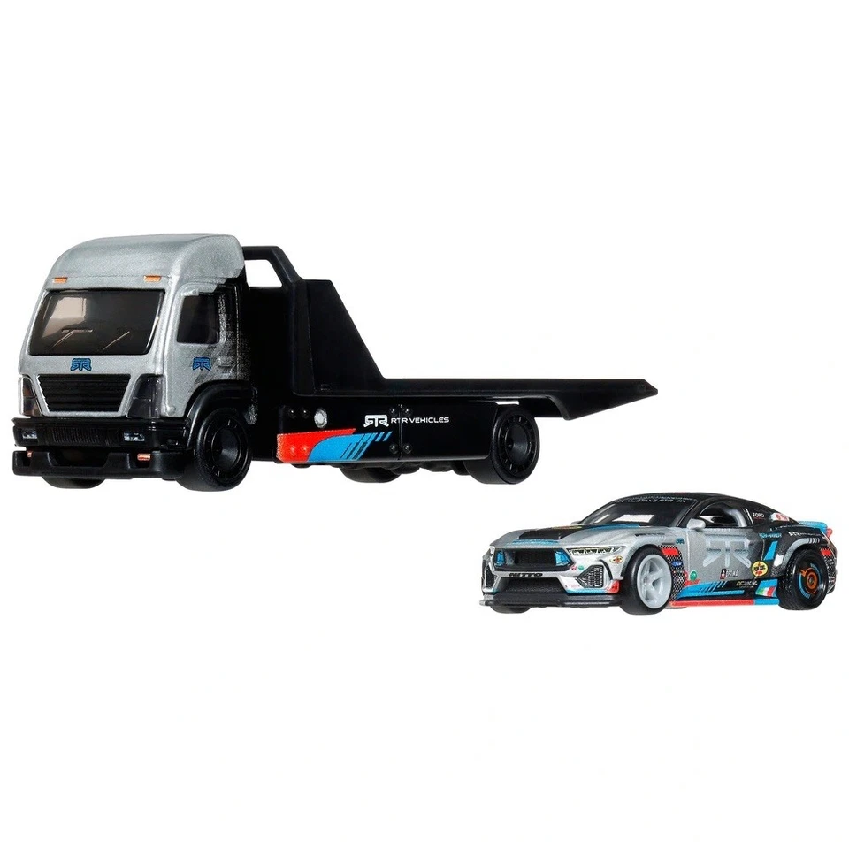 HOT WHEELS PREMIUM 2024 FORD MUSTANG RTR SPEC 5-FD + AERO LIFT #90 JHX92 NEU - Bild 2 von 4
