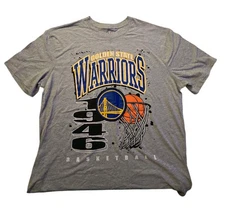 UNK NBA Golden State Warriors 1946 basketball Logo T Shirt Size XXL NWT 
