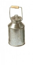 Puppenstube Miniatur - Milchkanne mit Bügel 10 cm hoch