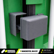 SHIPPING CONTAINER BOLT ON LOCK BOX RIGHT HAND OPENING DOOR SECURITY