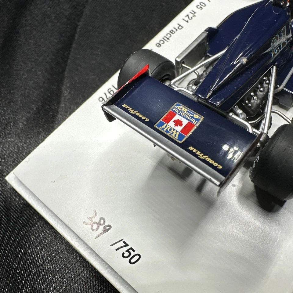 1/43 SPARK SJ020 WILLIAMS FW05 PRACTICE JAPAN GP 1976 #21 MASAMI KUWASHIMA USA - Image 4 of 4
