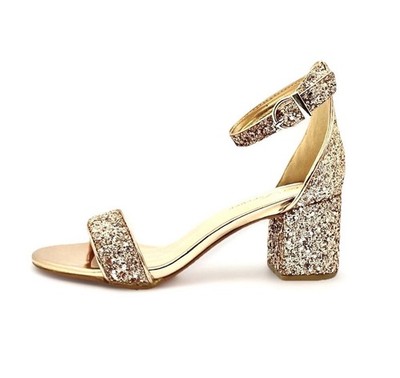 Women's Pageant Dress Evening & Party Shoes size 6.5 Rose Gold