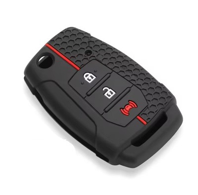 Key Cover for SSANGYONG Kyron Sanka Actyon Tivoli Rexton 3 Button Remote Fob 1