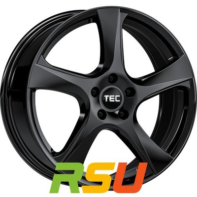 TEC Speedwheels AS5 black glossy 9x19'' ET27 LK5 112 ML 66.6 Alufelgen 19 Zoll