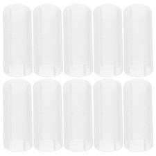 10 Pcs Clear Tube Cable Sleeve Wire Protector Flexible Pvc Tubes