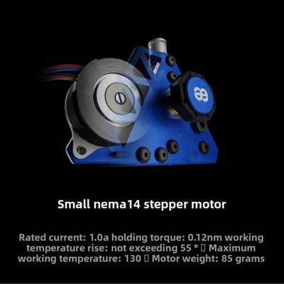 Phaetus APUS Extruder hardened steel gear reduction extruder