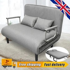 Double Folding Sofa Bed Chair 5 Position Convertible Sleeper Armchair 3 IN 1 XL