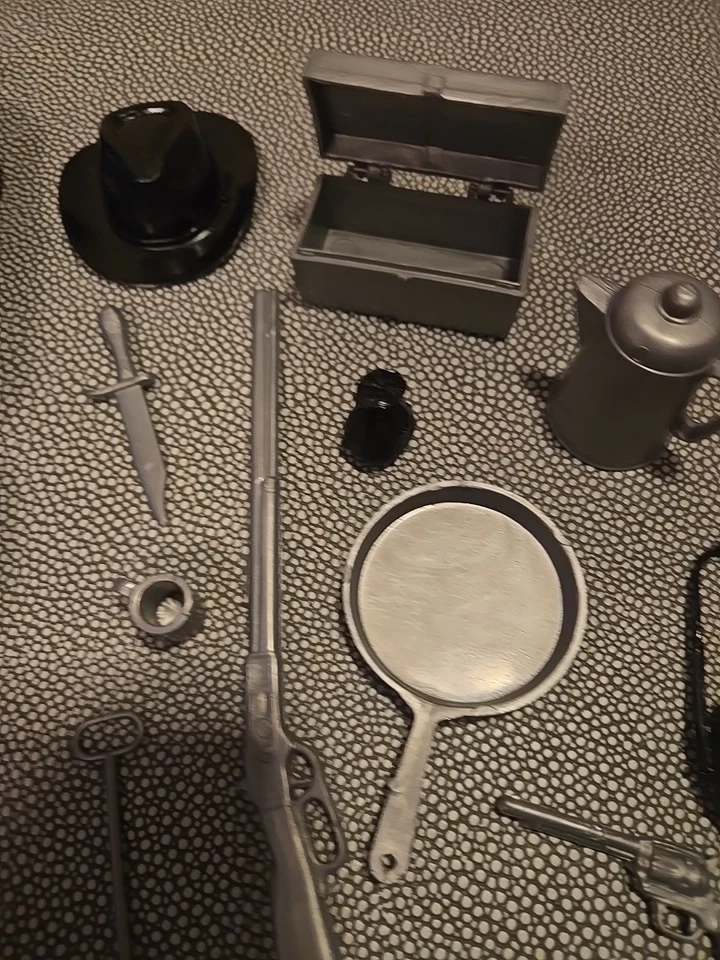 Boneco de ação vintage Sheriff Garrett 12" Best of the West Johnny West Marx - Imagem 4 de 4