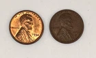 1934-P & 1934-D Lincoln Wheat Cent Penny. 2 coin set.