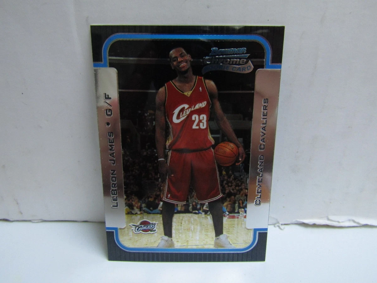 Bowman LeBron James Basketball Rookie Sports Trading Cards for