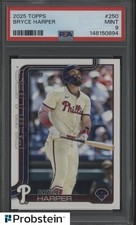 2025 Topps #250 Bryce Harper Philadelphia Phillies PSA 9 MINT 