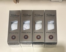 Titleist Pro V1x Golf Balls white 1 dozen used, MINT