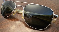 Vintage 5 1/2 American Optical Aviator 12gk excellent con early version