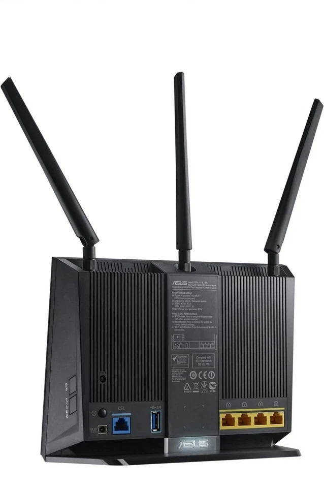 Asus RT-AC68U Wi-Fi 802.11ac Ethernet Wireless Router AC-1900 - Image 2 of 2