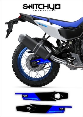 Aufkleber Schwinge Kompatibel Mit Yamaha Tenere 700 2025 2026 Icon Blue