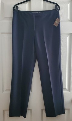 Ingenuity Navy Business Casual Pant Women's 12 Washable NWT