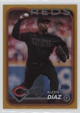 2024 Topps Series 1 Gold Foil Alexis Diaz Alexis Díaz #297 b4d