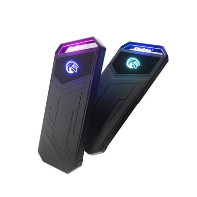 KingSpec 4TB External SSD with RGB 20Gbps Up to 2000 MB/S Portable