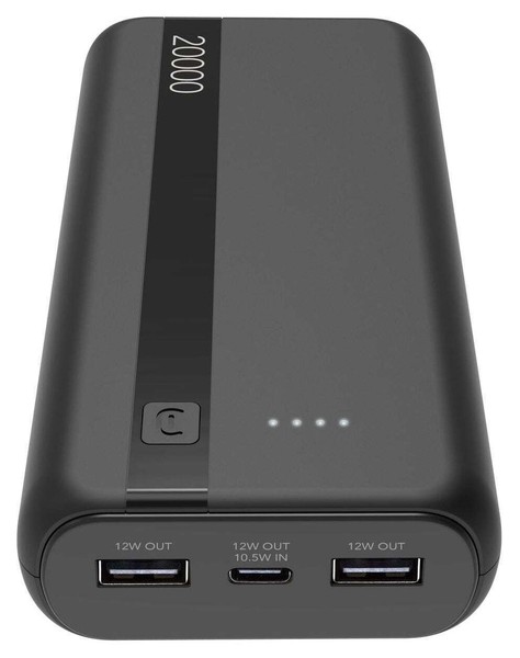 Cellular Line Entry 20000 Mah Powerbank Usb Typ-C Schwarz-image