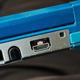 Aqua Blue 3DS with USB-C Capture Card & Controller Mod