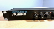 Alesis Microverb III 16-bit digital reverb and delay + original power adapter.