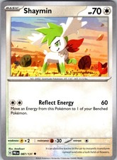 Shaymin 087/131 Uncommon Regular SV: Prismatic Evolutions NM