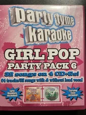 Party Tyme Karaoke - Girl Pop Party Pack 6[4 CD][32+32-Song Party Pack] 