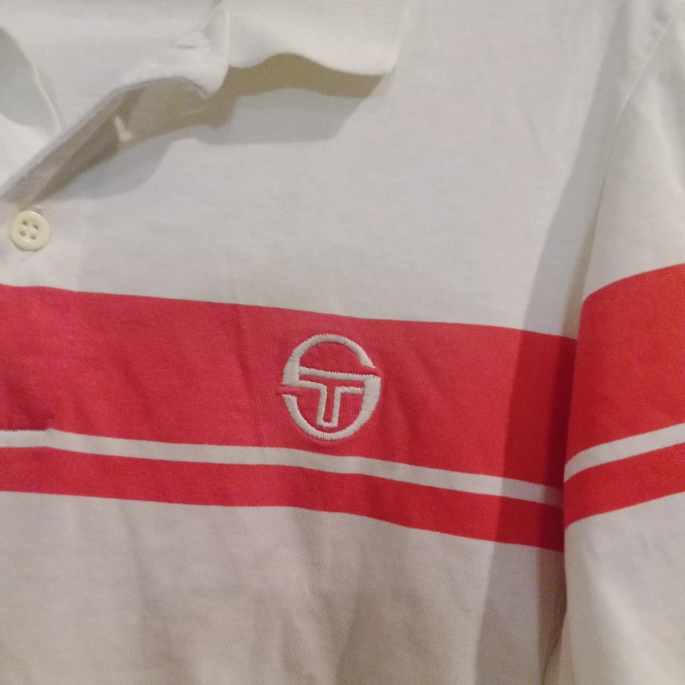 SERGIO TACCHINI JOHN McENROE Vintage 80s Maglia Tennis Shirt II S Made in Italy - Bild 4 von 4