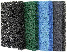 MAT4PKHALF Koi Pond Filter Media 4-Pack, 39" x 24", Multicolor Sheets