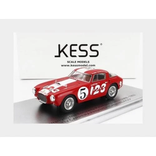 1:43 KESS MODEL Ferrari 250Mm Pininfarina #5 Iv Carrera Mexico 1953 KE43056312 - Immagine 2 di 2