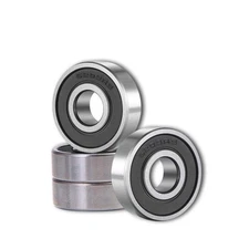 6203 2RS Ball Bearings [4 Pack] Bearing Steel and Double Rubber Sealed Miniat...