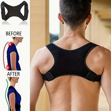 Back Posture Corrector Shoulder Straight Support Brace Belt Therapy Men Women