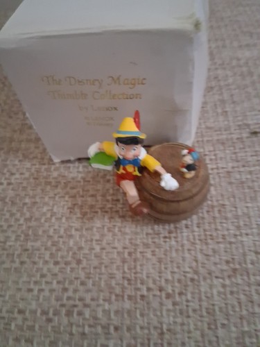 The Lenox Disney Magic Thimble Collection Pinnochio - Picture 4 of 4