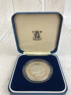 Royal Mint 1981 Charles & Lady Diana Marriage Coin 28g Sterling Silver
